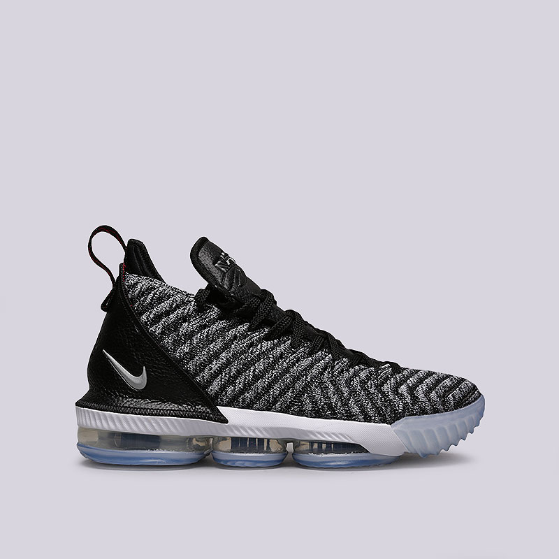 мужские черные баскетбольные кроссовки Nike Lebron XVI AO2588-006 - цена, описание, фото 1